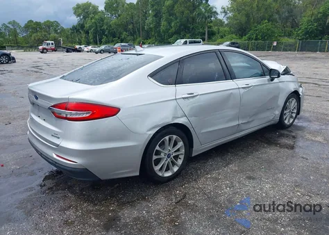 2019 Ford Fusion Hybrid Se z USA, uszkodzony, nr VIN 3FA6P0LU4KR183660